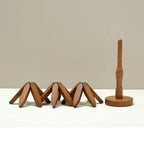 Wooden Tree Heat Resistant Coaster Set