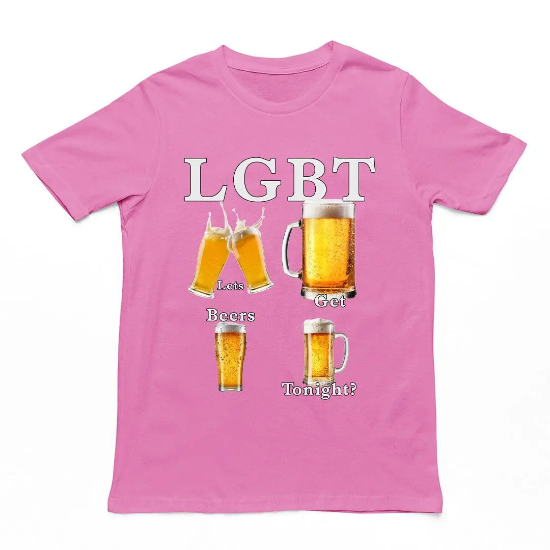 LGBT - lets get beers tonight T-Shirt