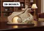 Easter Resurrection 2D Wooden Block Sign – He Is Risen Christian Decor