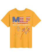 MILF Man I Love Fireworks Shirt