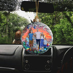 Custom Photo Christmas Good Cheer Is Found With Family - Family Personalized Custom Ornament