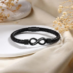 Personalized Infinity Couple Bracelets with Custom Names, Matching Gift for Him and Her