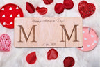 First Mother's Day Keepsake, Mother's Day Handprint, Baby's First Mother's Day Footprint Art