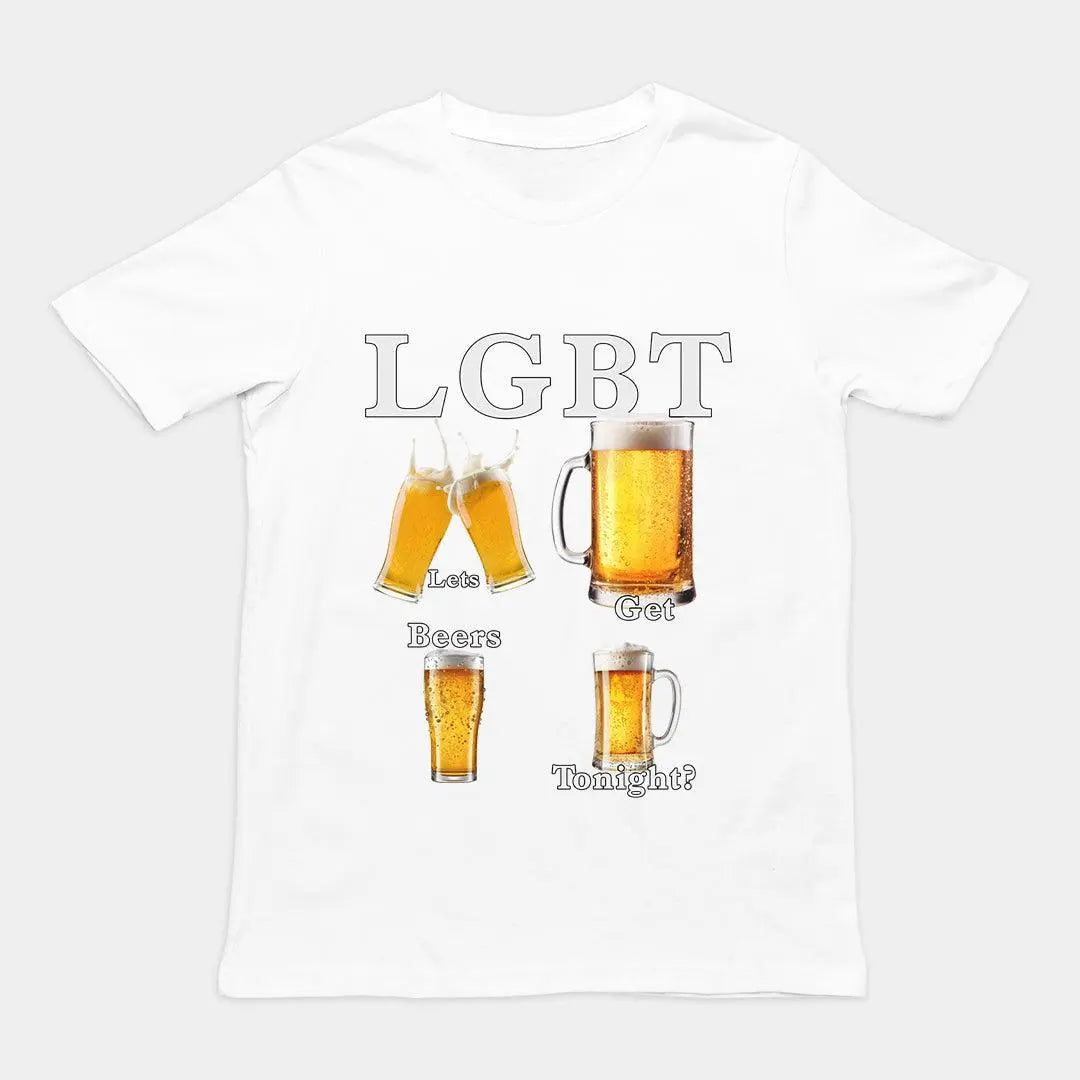 LGBT - lets get beers tonight T-Shirt