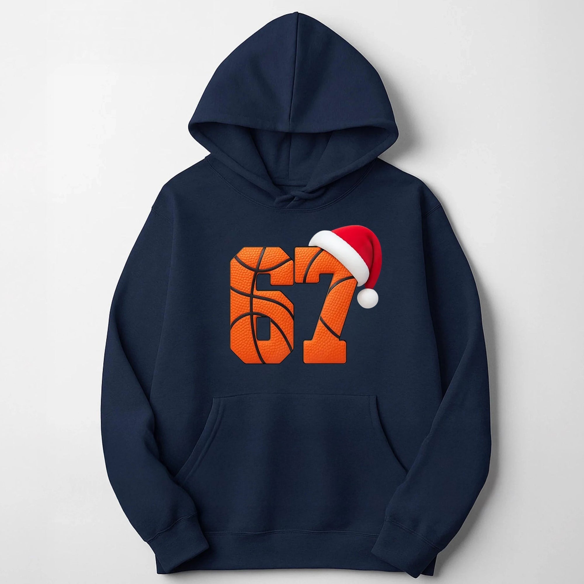 Funny Six Seven 6 7 Basketball Shirt, Santa Says 67 Christmas Crewneck, 67 Meme Kids Xmas Sweater, Gen Alpha Gen Z Gift Shirt