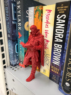 Wizard Reader Bookshelf Decor