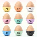 Personalized Wooden Easter Egg - Engraved Beech Wood Keepsake, Fillable Surprise Egg