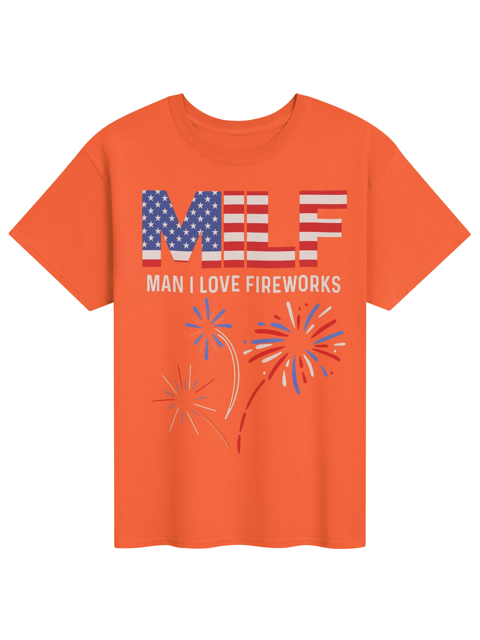 MILF Man I Love Fireworks Shirt