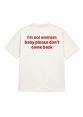 I'm Not Eminem tee