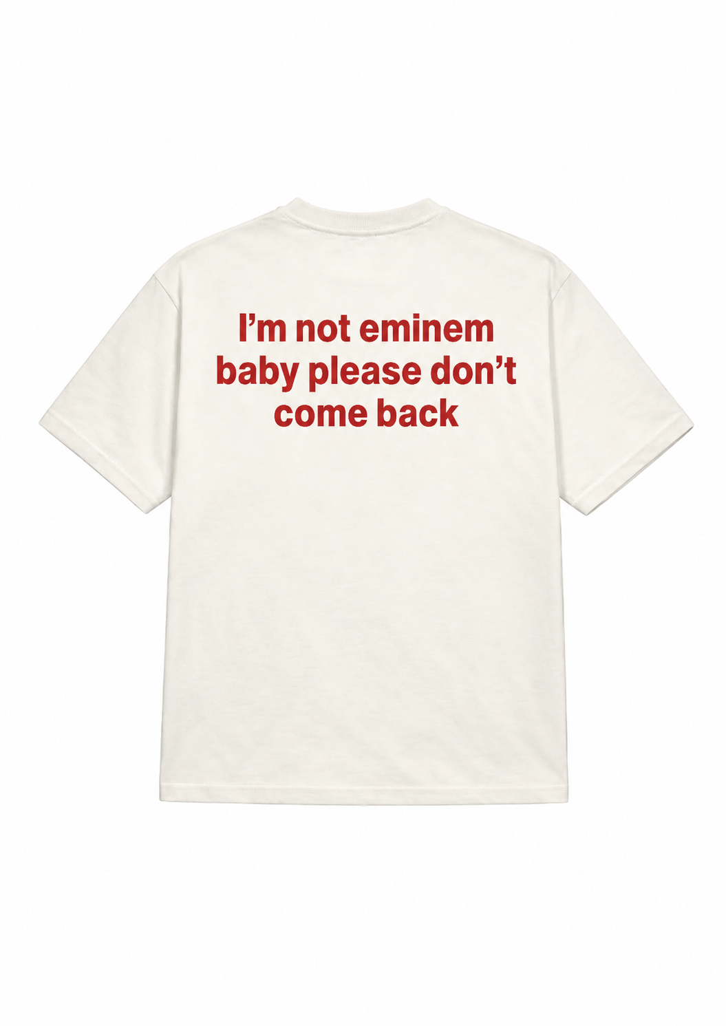 I'm Not Eminem tee