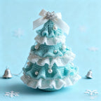Crochet Christmas Tree Kit, Handmade Crochet Ornament Kit, Holiday Home Decor