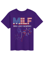 MILF Man I Love Fireworks Shirt