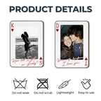 King & Queen Custom Photo Car Visor Clip – Drive Safe I Love You