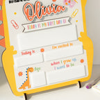 Back to School Sign Dino, Custom Kids School Board Sign