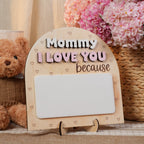 Personalized "Mommy I Love You" Keepsake Sign, Gift For Mom