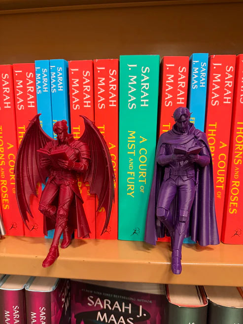 Acotar Character Bookends - Book Holder, Night Court Shelf Decor