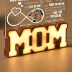 Personalized MOM Letter Night Light - Baby Star Map for Mother's Day