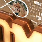 Personalized MOM Letter Night Light - Baby Star Map for Mother's Day