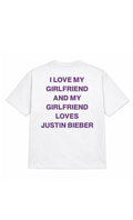 My Girlfriend Loves Justin biber tee