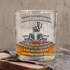 Once A Brother, Always A Brother, No Matter The Distance - Personalized Whiskey Glass