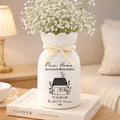 Personalized First Home Gift – Custom Flower Vase