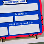 Back to School Sign Hero, Custom Kids Daisy School Board Sign