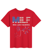 MILF Man I Love Fireworks Shirt