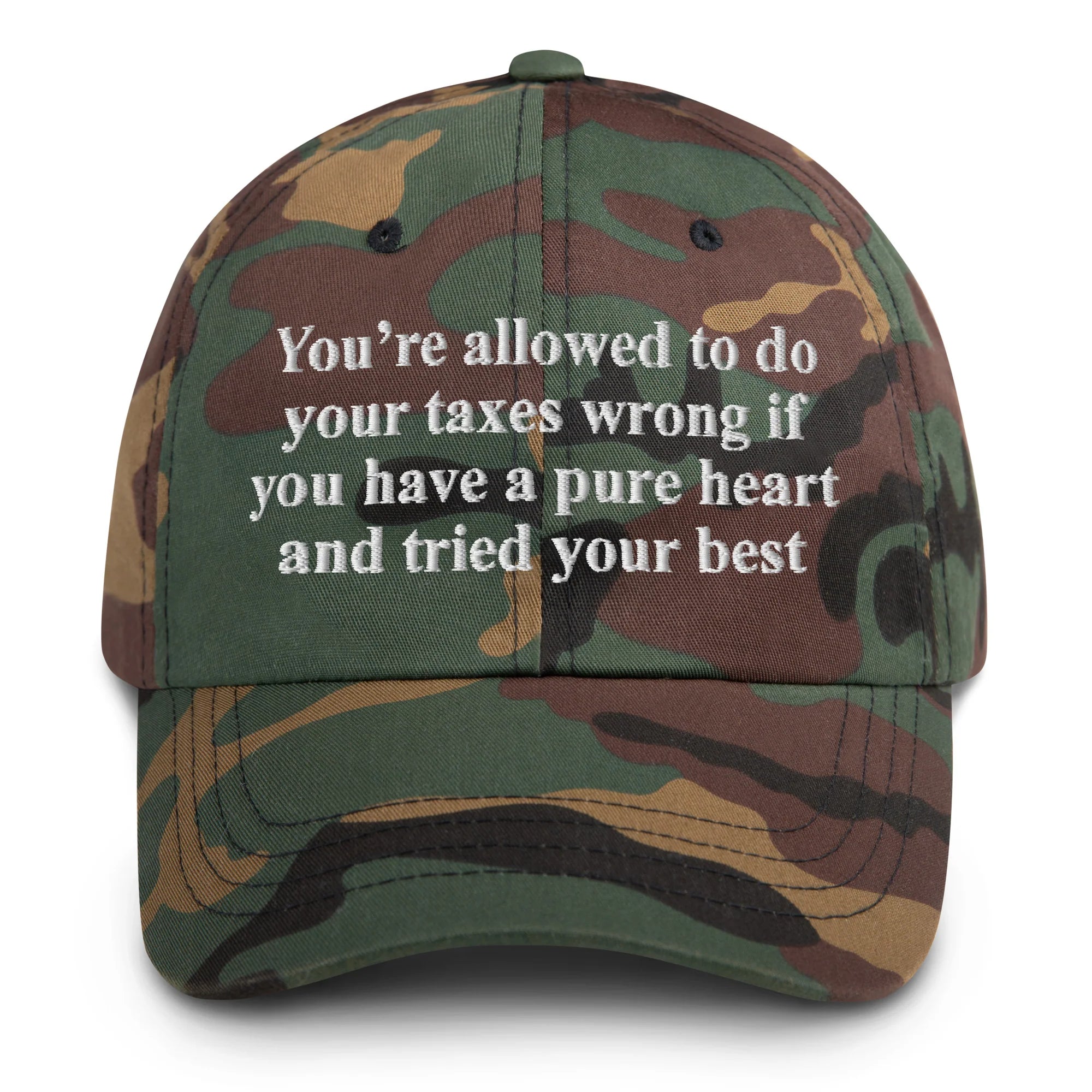 You're Allowed To Do Your Taxes Wrong If You Have A Pure Heart And Tried Your Best.