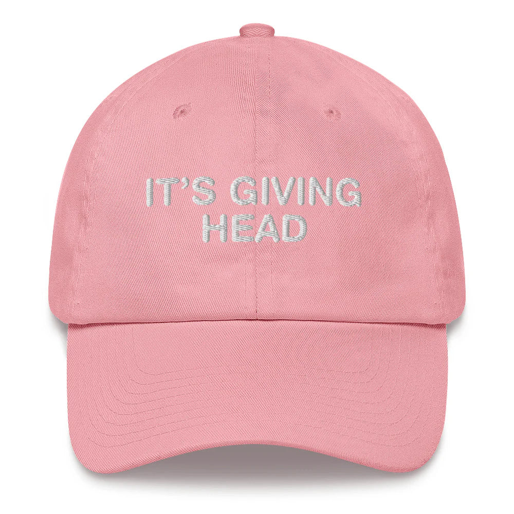 It's Giving Head Dad Hat.