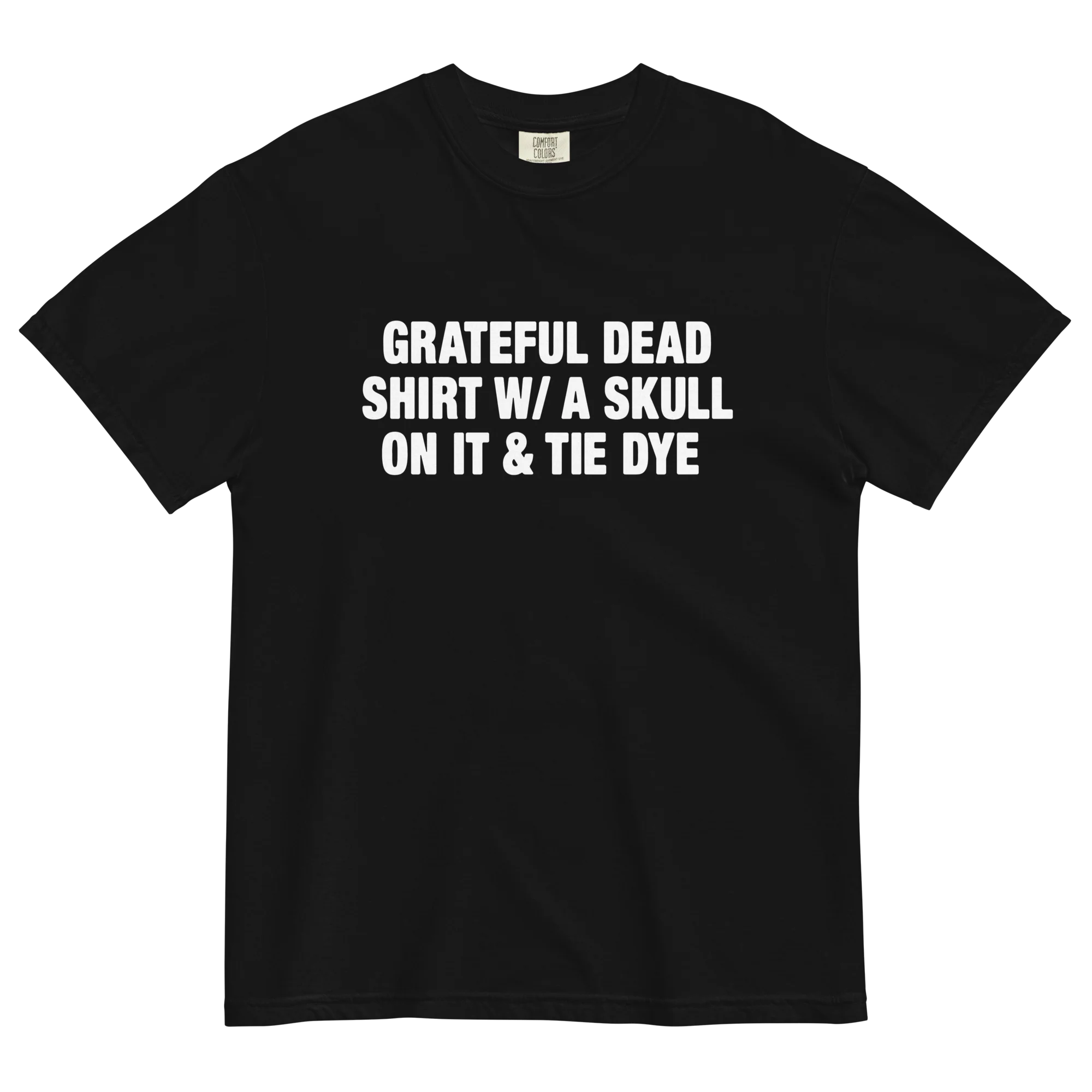Tie Dye Band Shirt.
