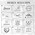 Custom Marble Wooden Coaster, Wedding Favors Bulk Engraved Coasters, Personalized Gift for Housewarming, Anniversary, Gifts for Newlyweds