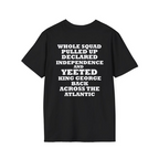 Make History Fun Front & Back 76 Yeeted T-shirt, Six Seven T-shirt 6-7 7-6 George Washington T-shirt