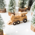 Custom Wooden Train With Name