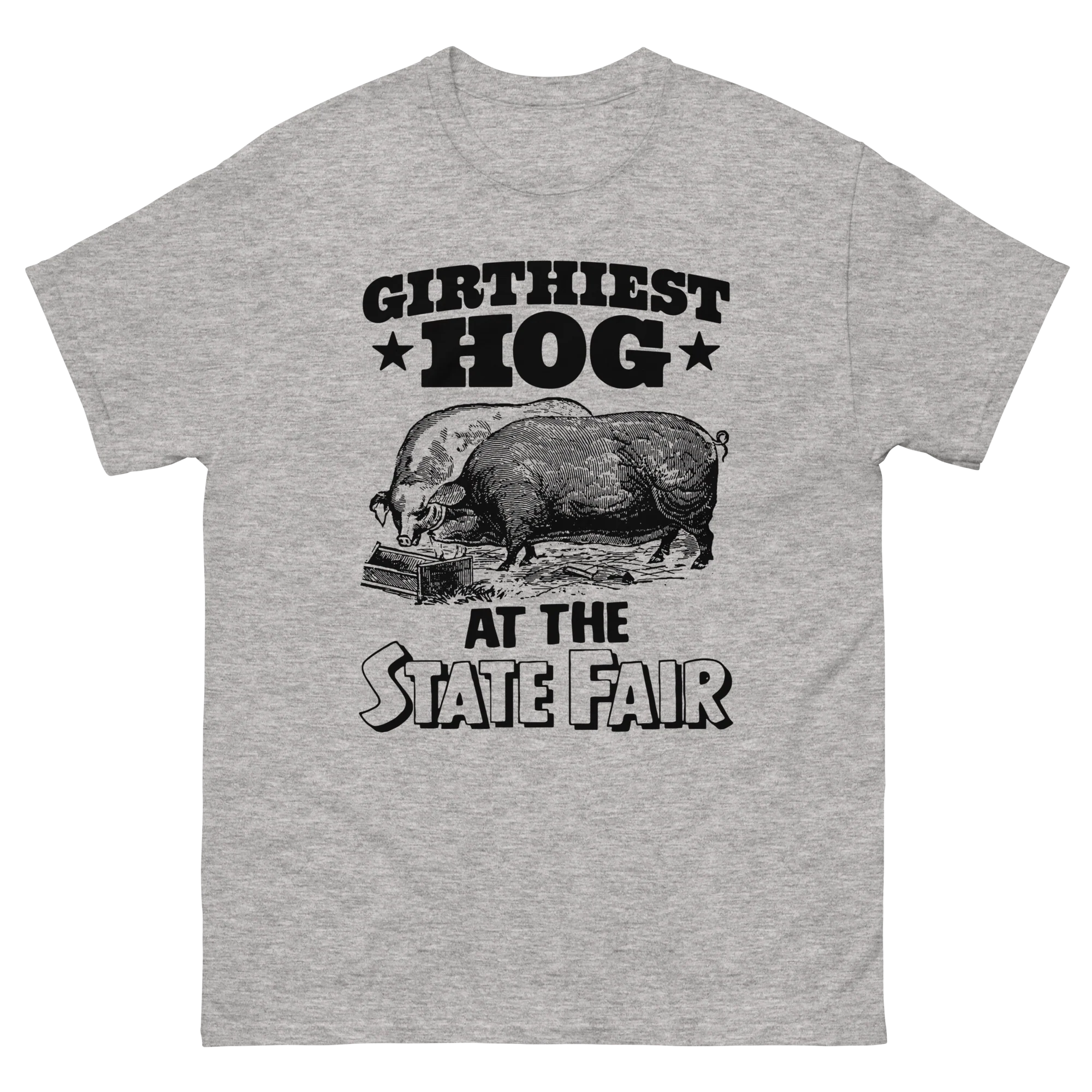 Girthiest Hog At The State Fair.