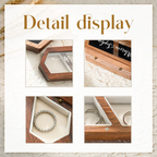 Personalized Wedding Ring Box, Custom Wood Ring Box, Ring Box Holder, Proposal Ring Box, Double Slot Ring Bearer Box, Wood Two Ring Box