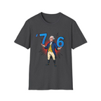 Make History Fun Front & Back 76 Yeeted T-shirt, Six Seven T-shirt 6-7 7-6 George Washington T-shirt