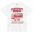 Girthiest Hog At The State Fair.