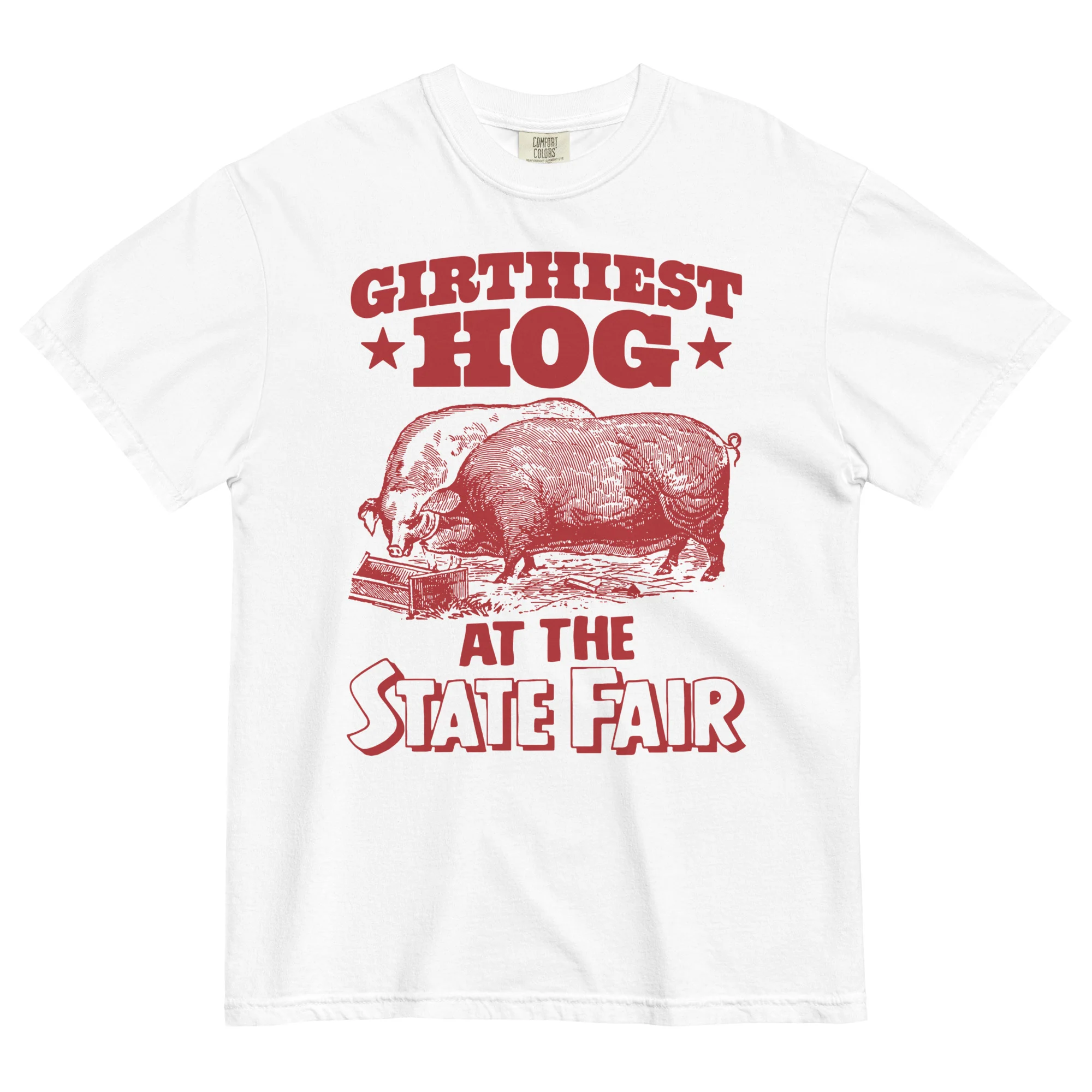 Girthiest Hog At The State Fair.
