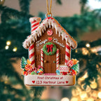 First Christmas in Our New Home Ornament, New Home Gingerbread Acrylic Ornament