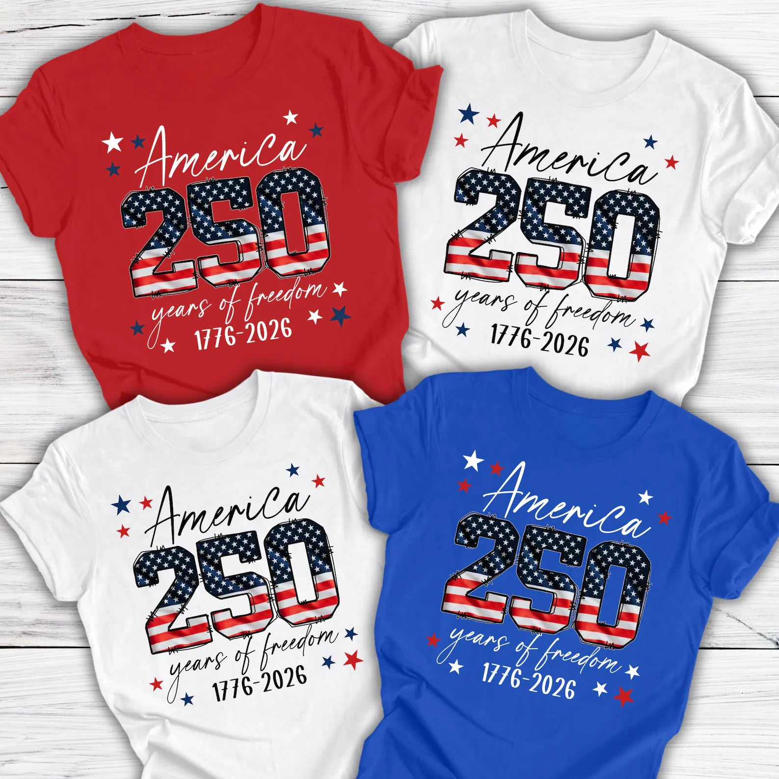 USA 250th Anniversary Shirt