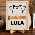 Personalized Loss of Pet Gift, Dog Memorial Gifts For Loss Of Dog, Memorial Pet Collar Holder, Memorial Frame Gift for Pet Lovers