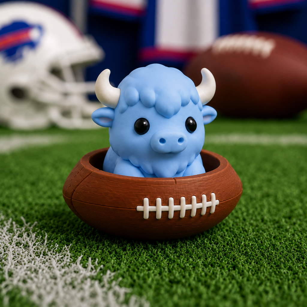 3D Printed Buffalo Bills Clicker