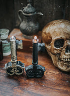 Candle big Key Victorian witch