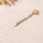 Personalized Crochet Pacifier Clip for Baby, Custom Binky Clip with Name, Soother Clip for Boy and Girl, Newborn Gifts, Baby Shower Gifts