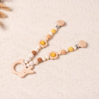 Handmade Gifts for Baby Boy and Girl, Stroller Chain, Baby Stroller Pendant, Pram Garland with Wooden Toy, Baby Shower Gifts, Newborn Gifts