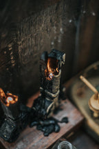 Candle big Key Victorian witch