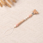 Personalized Crochet Pacifier Clip for Baby, Custom Binky Clip with Name, Soother Clip for Boy and Girl, Newborn Gifts, Baby Shower Gifts