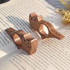 Personalized Wooden Book Page Holder, Book lovers gift, Personalized text engraving, Book Accessory,Christmas Gifts