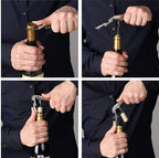 Personalized CORKSCREW Wine Bottle Opener Groomsmen Gift for Him Dad Men Bridesmaid Her Women Mom Wedding Birthday Boyfriend Custom Engraved