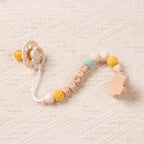 Personalized Crochet Pacifier Clip for Baby, Custom Binky Clip with Name, Soother Clip for Boy and Girl, Newborn Gifts, Baby Shower Gifts